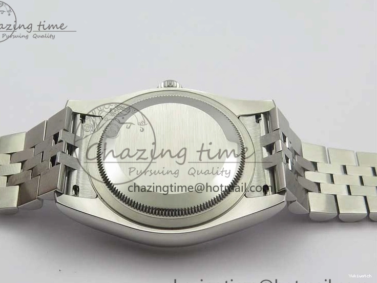 on Steel Edition 116234 Dial 36 SS 1:1 DateJust 904L White V3 SH3135 Jubilee ARF Best Bracelet 0501